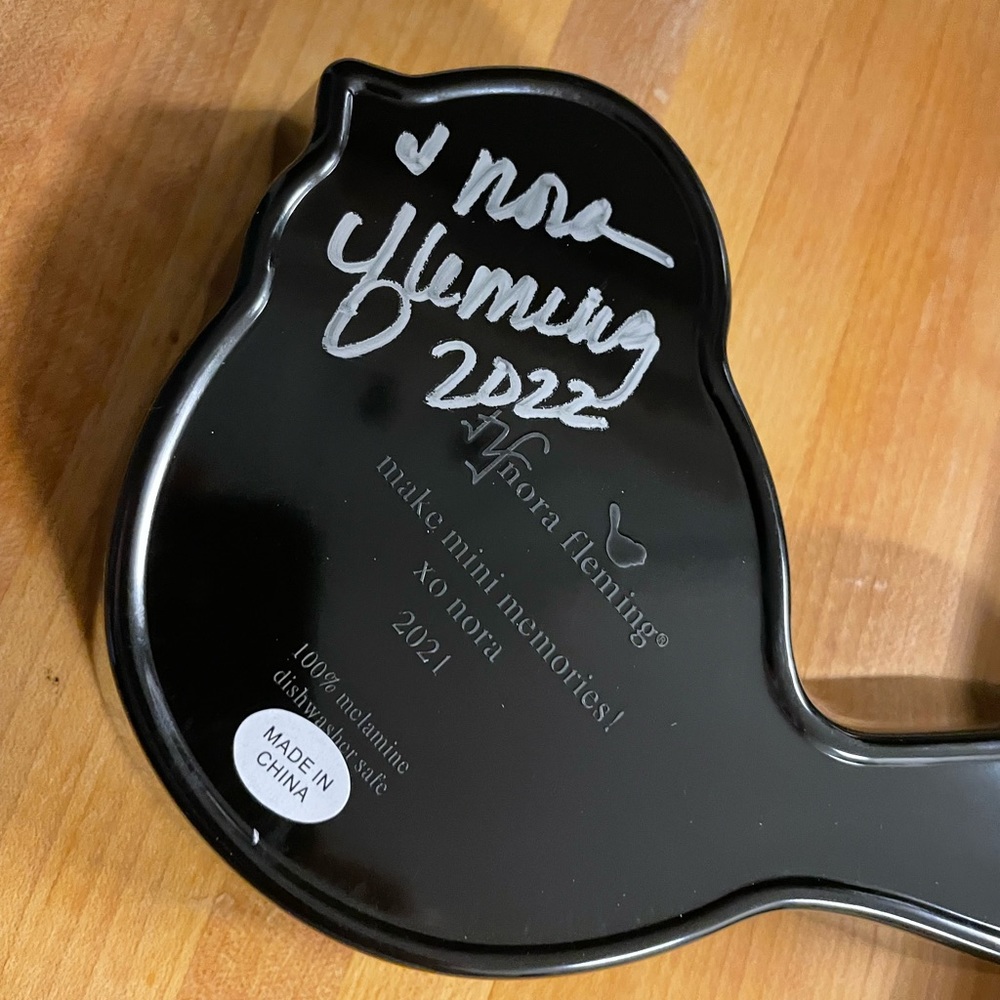 NIB Nora Fleming Melamine Bird Dish